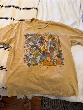 Stance Men's Graphic Tee in Mustard